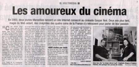 Les amoureux du cinéma
